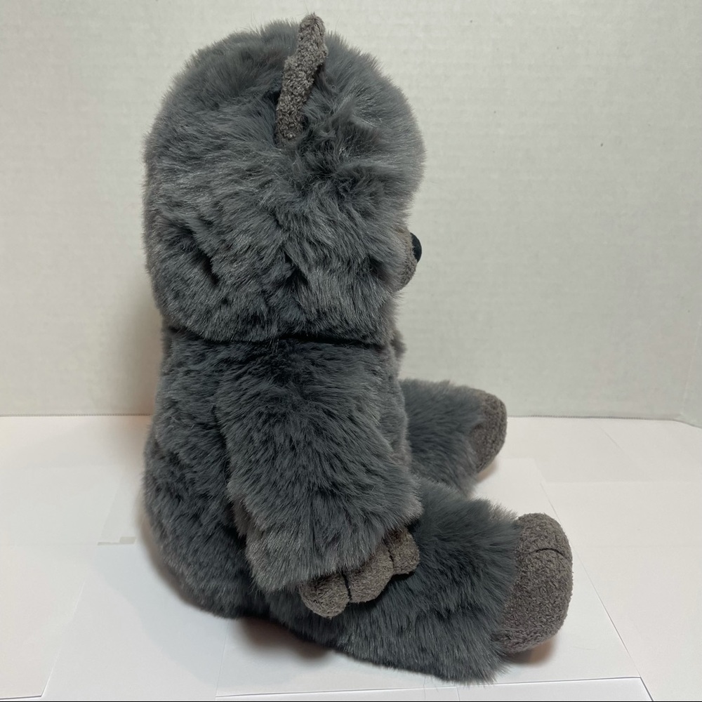 RARE RETIRED STILL SEALED MFG PLASTIC BNWT Jellycat Wilf Wolf GREAT GIFT! - Picture 8 of 16